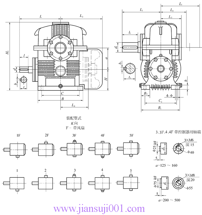 TP型平面包絡(luò)環(huán)面蝸桿減速機(jī)
