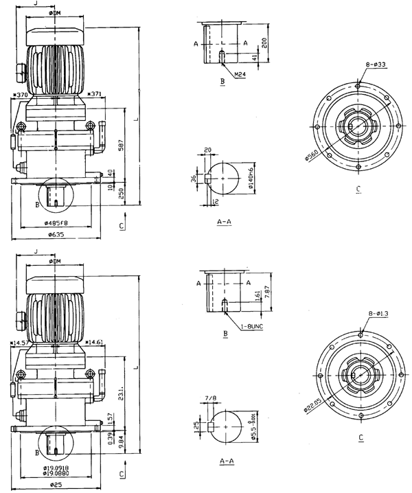 600ϵД[݆pٙCpʽγߴ(TDVM623/16TDVM623/18TVM624/16TVM624/18TVM625/17TVM625/19TDVM626/19TDVM627/19