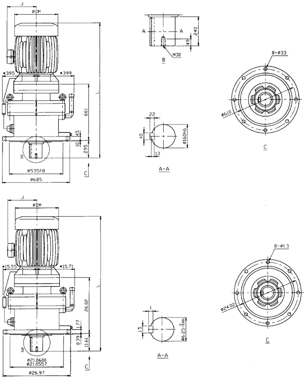 600ϵД[݆pٙCpʽγߴ(TDVM623/16TDVM623/18TVM624/16TVM624/18TVM625/17TVM625/19TDVM626/19TDVM627/19