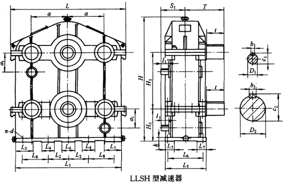 LLSH300LLSH350LLSH400LLSH450LLSH500h(hun)pٙC(j)ʽcҪߴYB/T79-1995